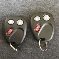 2 NEW Remote Fobs 2003-2006 Chevrolet GMC Sierra Tahoe Suburban Yukon Silverado
