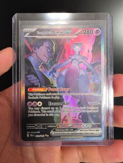 Team Rocket's Mewtwo ex 231/182 Pokémon Card