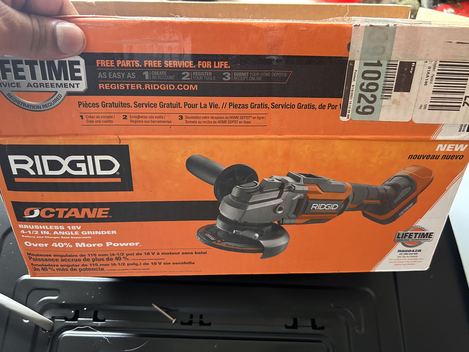 Ridgin Angle Grinder