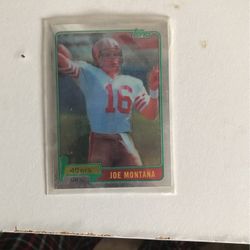 Joe Montana Card