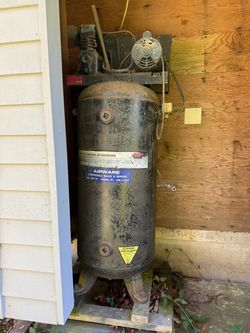 5HP Sanborn air compressor – YOU LOAD AND HAUL – cash
