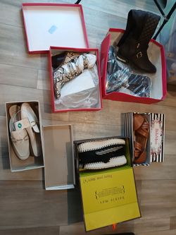 Mixed Women's Shoes Lot – 5 Pairs Sz 8