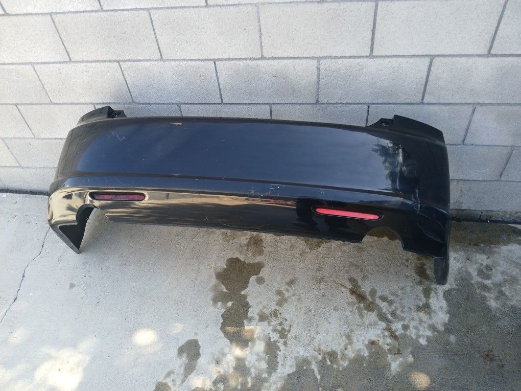 Back Black Bumper Acura Tsx 04to 2008