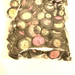 Colored Wooden Beads 55grams
