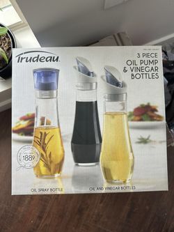 Oil Pump & vinegar Bottles