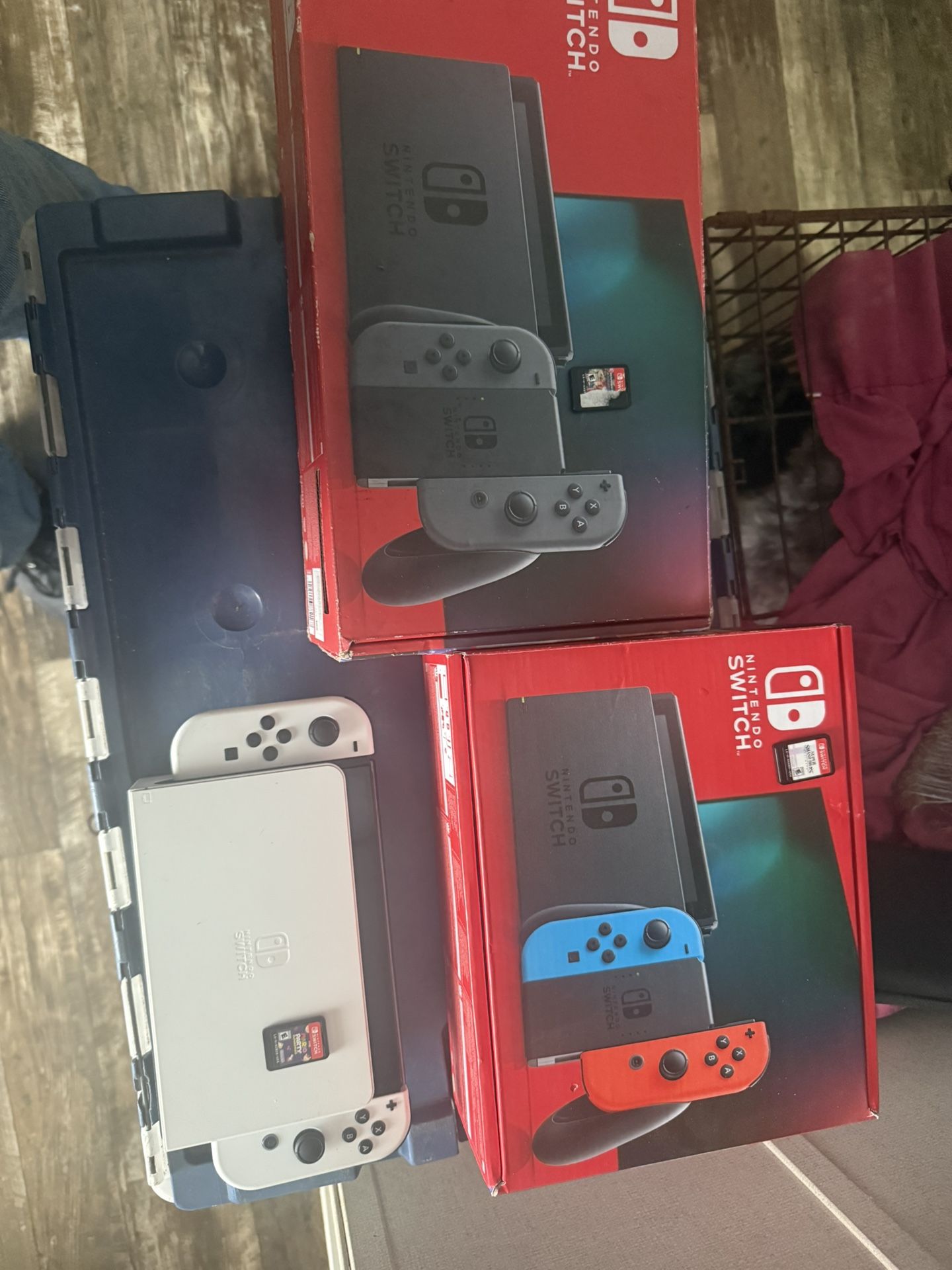 Nintendo Switch Systems Each With A Game Different Prices