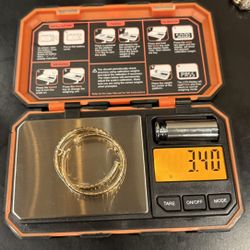 Gold 14k Hoop Earrings 