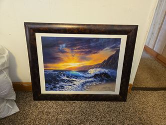Walfrido "presence of the divine"  limited edition painting