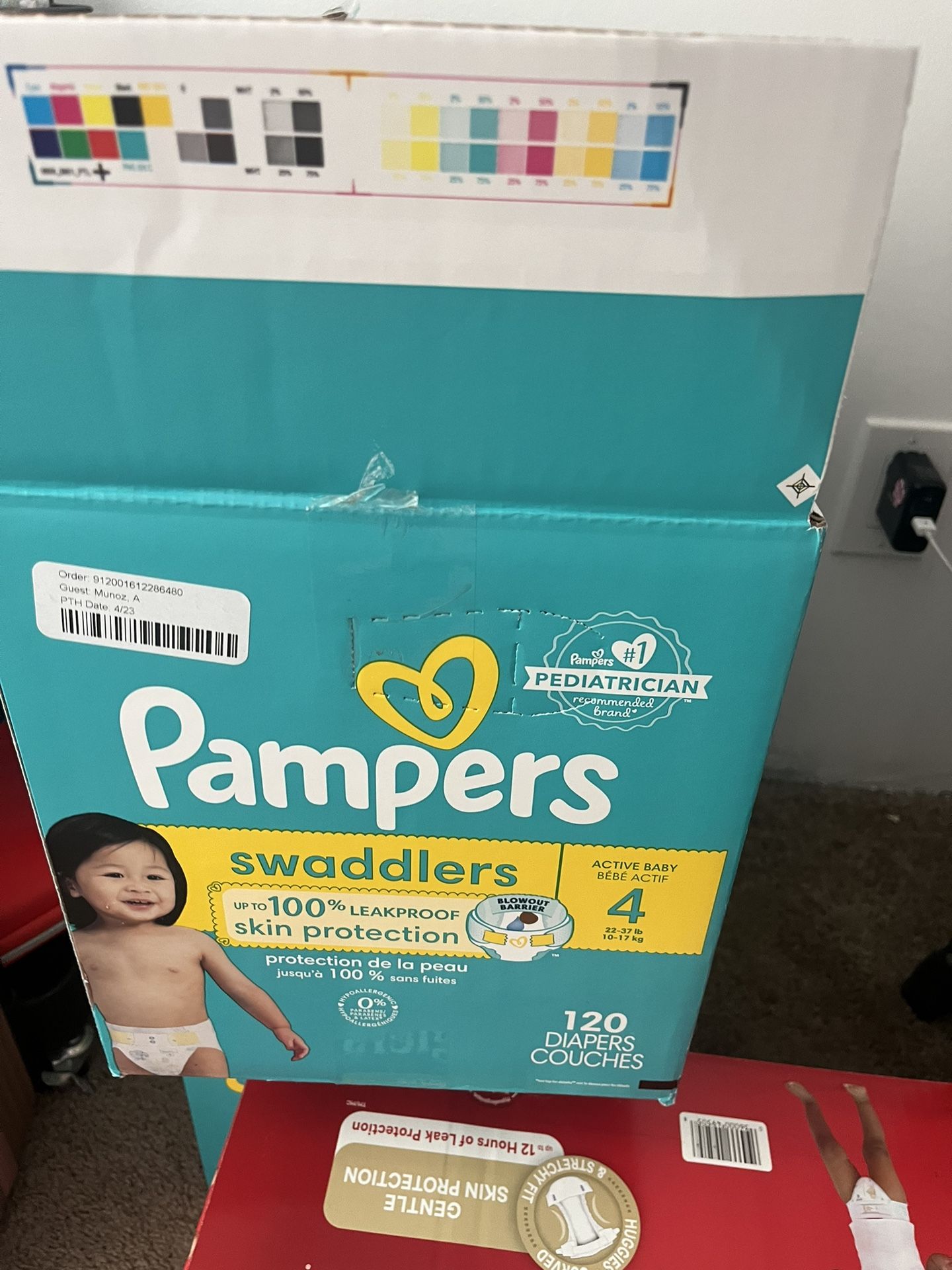 pampers size 4 