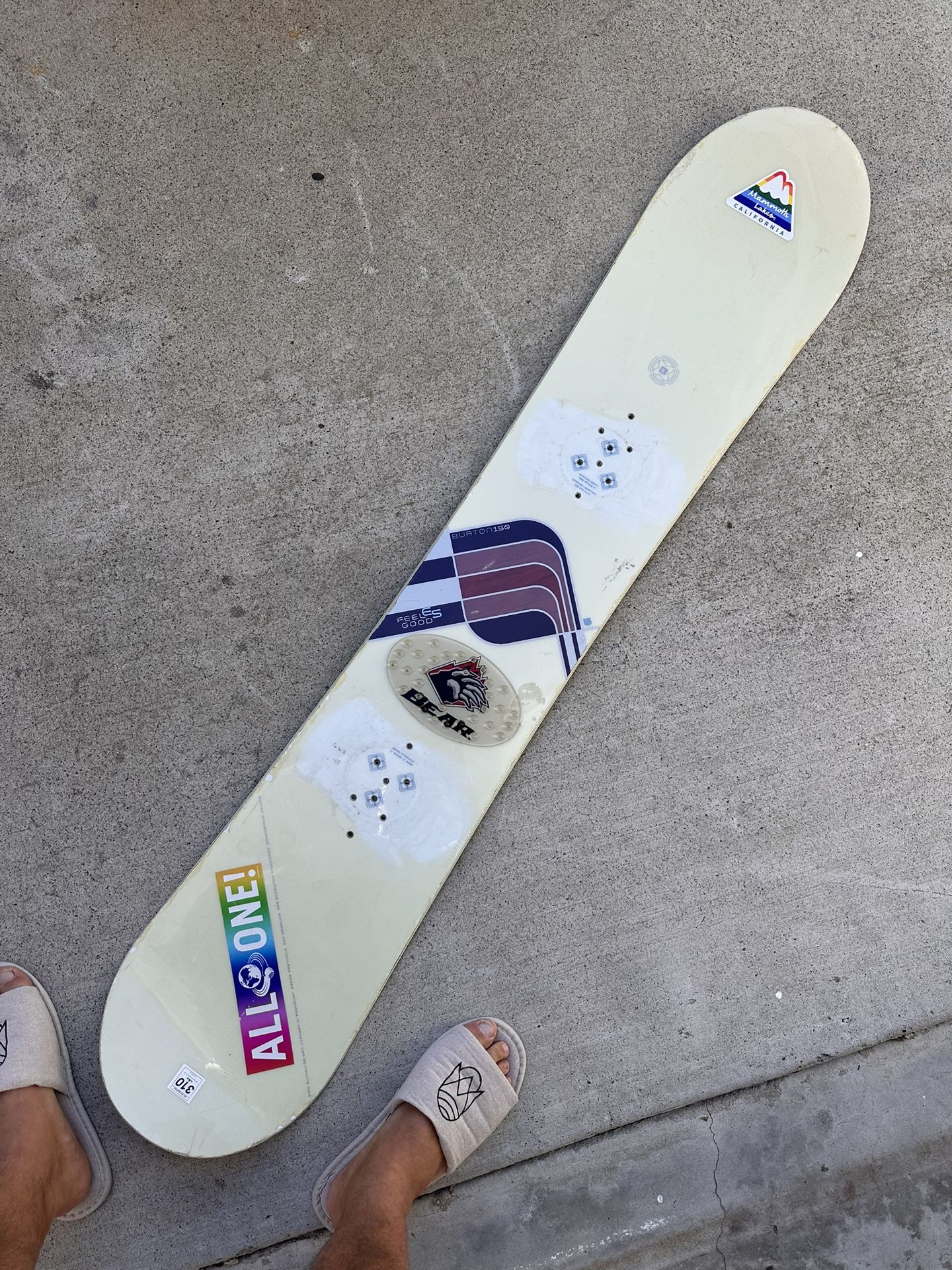Used Snowboard Burton 150cm