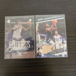 Anthony Edwards Rookie Timberwolves NBA basketball cards 