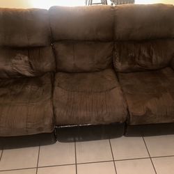 Microfiber Sofa $50 or Best Offer