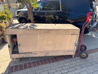 2 FREE shop workbench/cabinet Wood