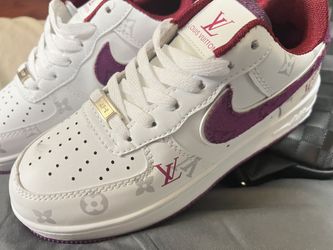 Size 6.5 Women’s Nike Louis Vuitton Air Force 1s  LV New Shoes 