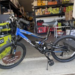 New HYPER 20" FULL SUSPENSION BEAR MOUNTAIN BIKE 7-SPEED 