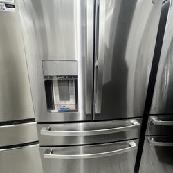 GE Profile 27.9 cu. ft. Smart 4-Door French Door Refrigerator