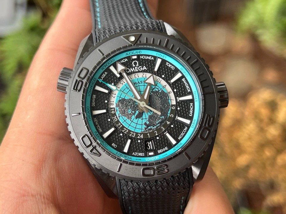 Men's mechanical watch, 8938 movement, 55 hour energy storage, dial diameter 45.5mm, black and white ceramic case