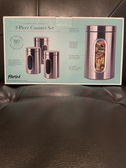 3-piece Canister Set 