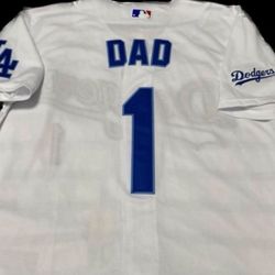 Dodgers  DAD #1 Nike stitched Jerseys Small-4x $65 Or 2/120  Father’s Day 