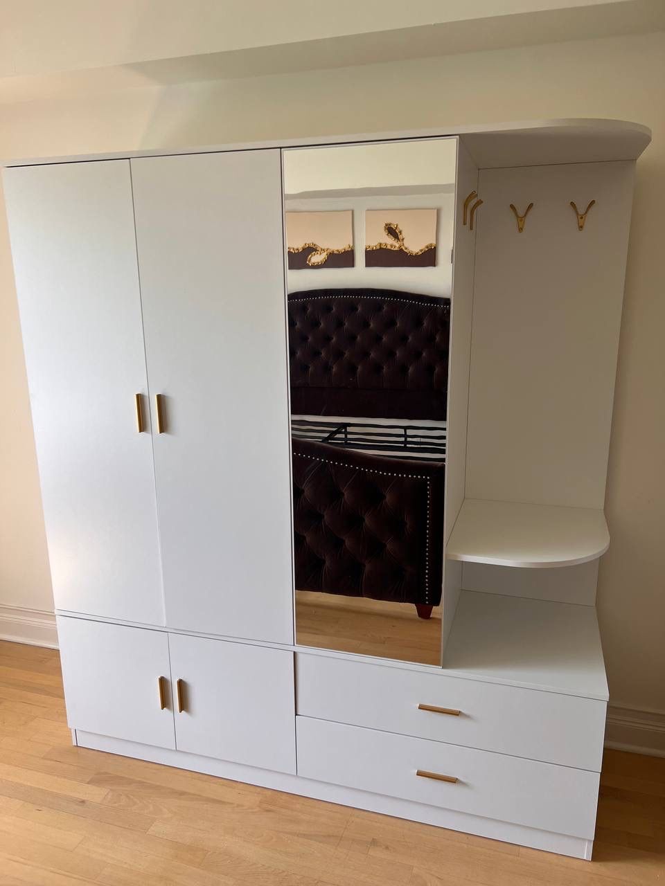 Modern Armoire Wardrobe Closet