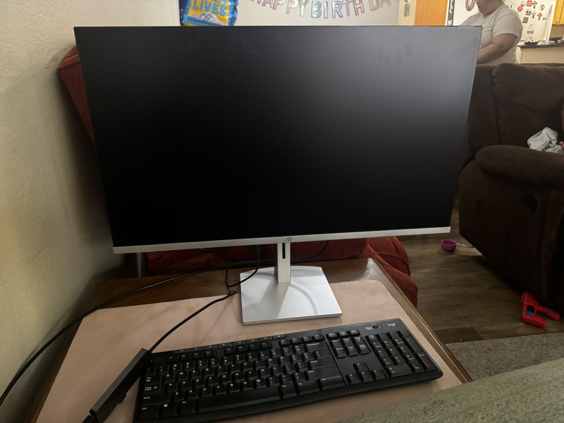 Hp 527sh Monitor With Keyboard