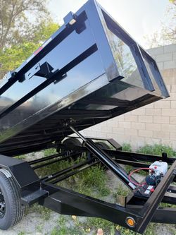 New 8x2x12 Hydraulic Utility Dump Trailer with Accessories 🔥