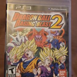 Dragon Ball Raging Blast 2 PlayStation 3 PS3 Complete CIB Tested 