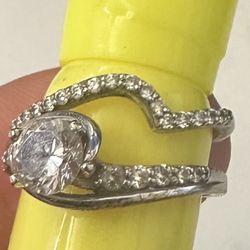 Wedding Set (engagement And Matching Band)