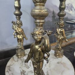 Hollywood Regency Tables And Lamps 