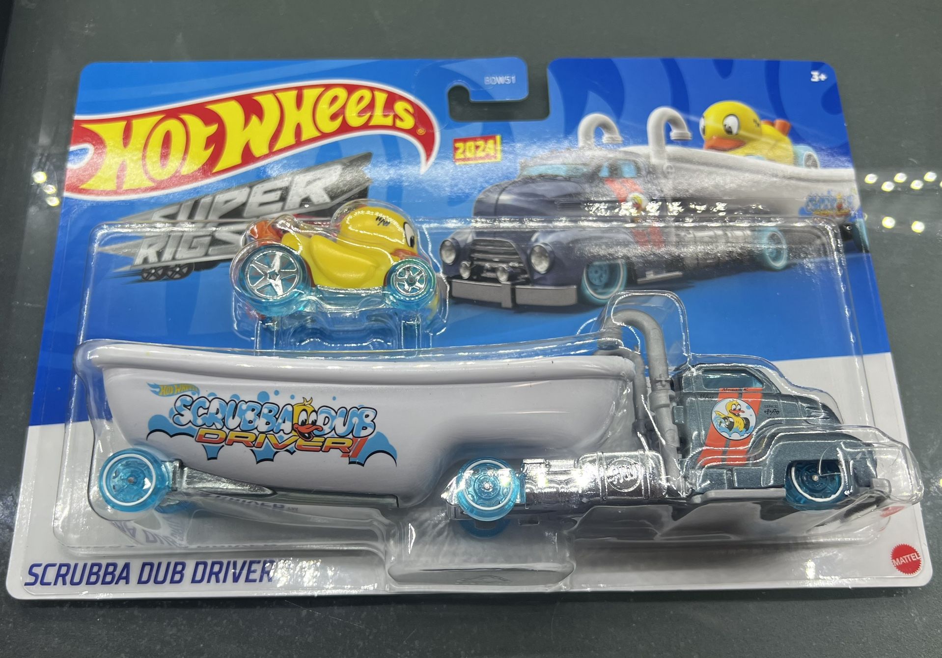 Hot Wheels Super Rigs Scubba Dub Driver  VHTF