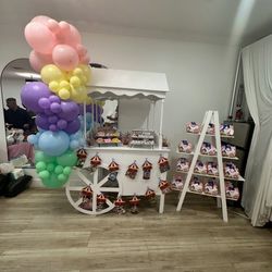 Candy Cart And Ladder 