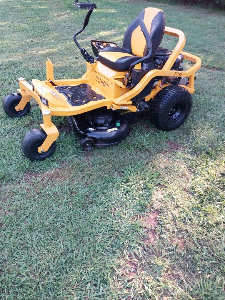 Cub Cadet Ultima ZT1 42 Zero Turn Mower 22HP Kohler 7000 Series Engine Only 59 Hours Located In Southmont North Carolina