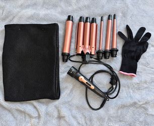 Professional Multi-Barrel Curling Iron Set