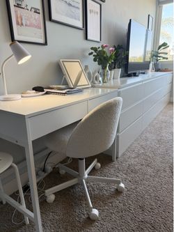 Stylish Modern Vanity Office Chair with silent wheels