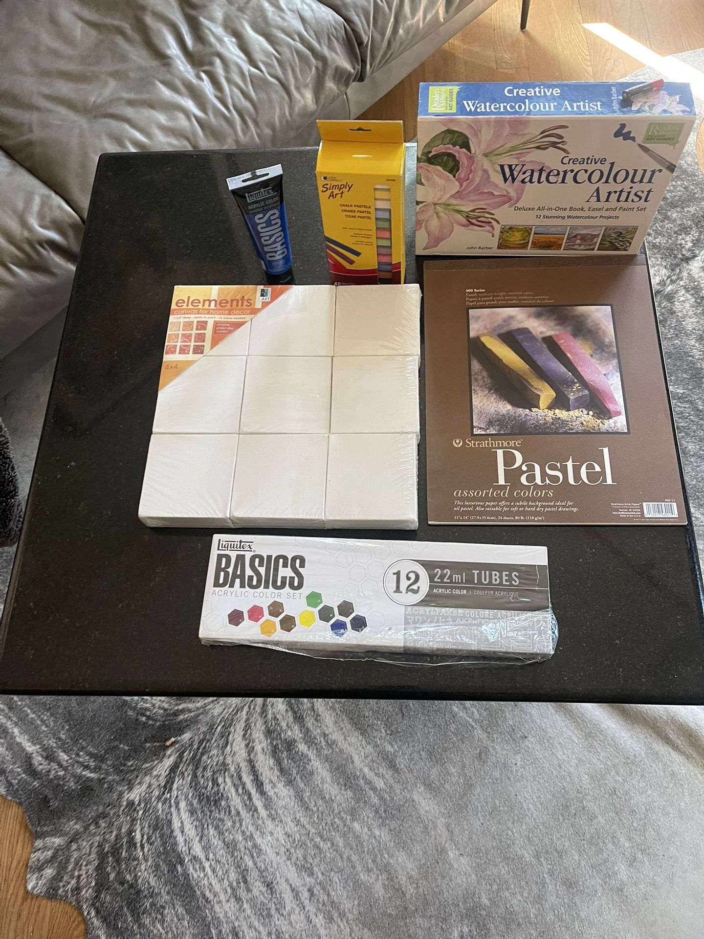 Never used art supplies