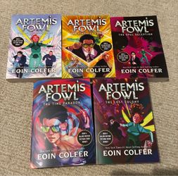 New Artemis Fowl books set 2-6