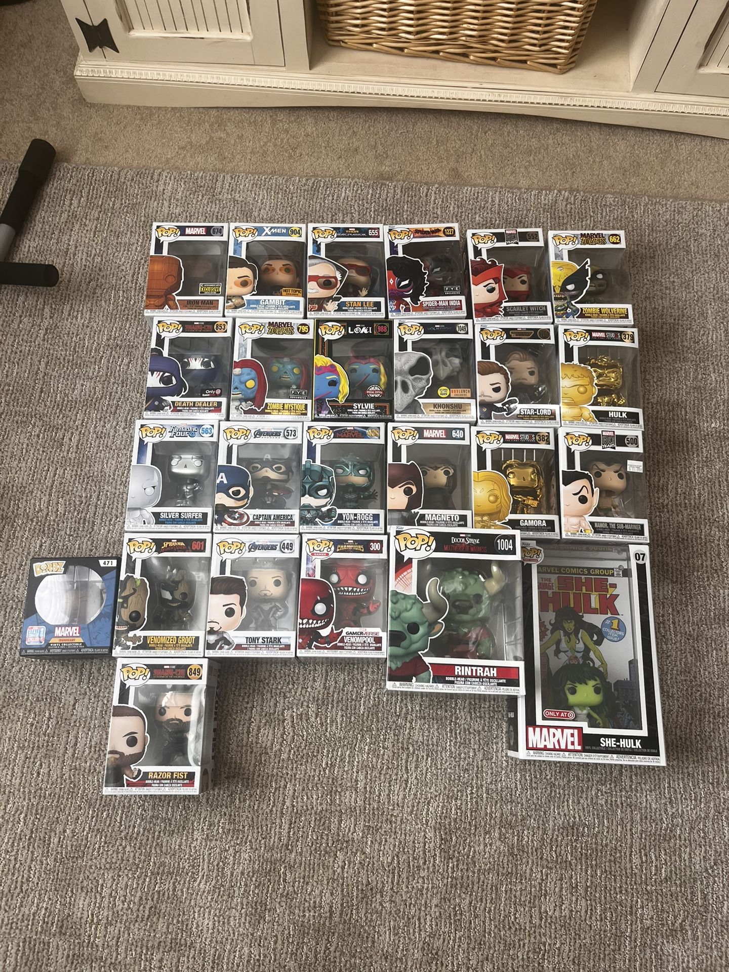 Avengers And Other Funko Pops