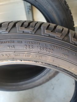 4 Tires 285/45r22