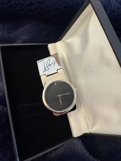 Movado watch Paris money clip