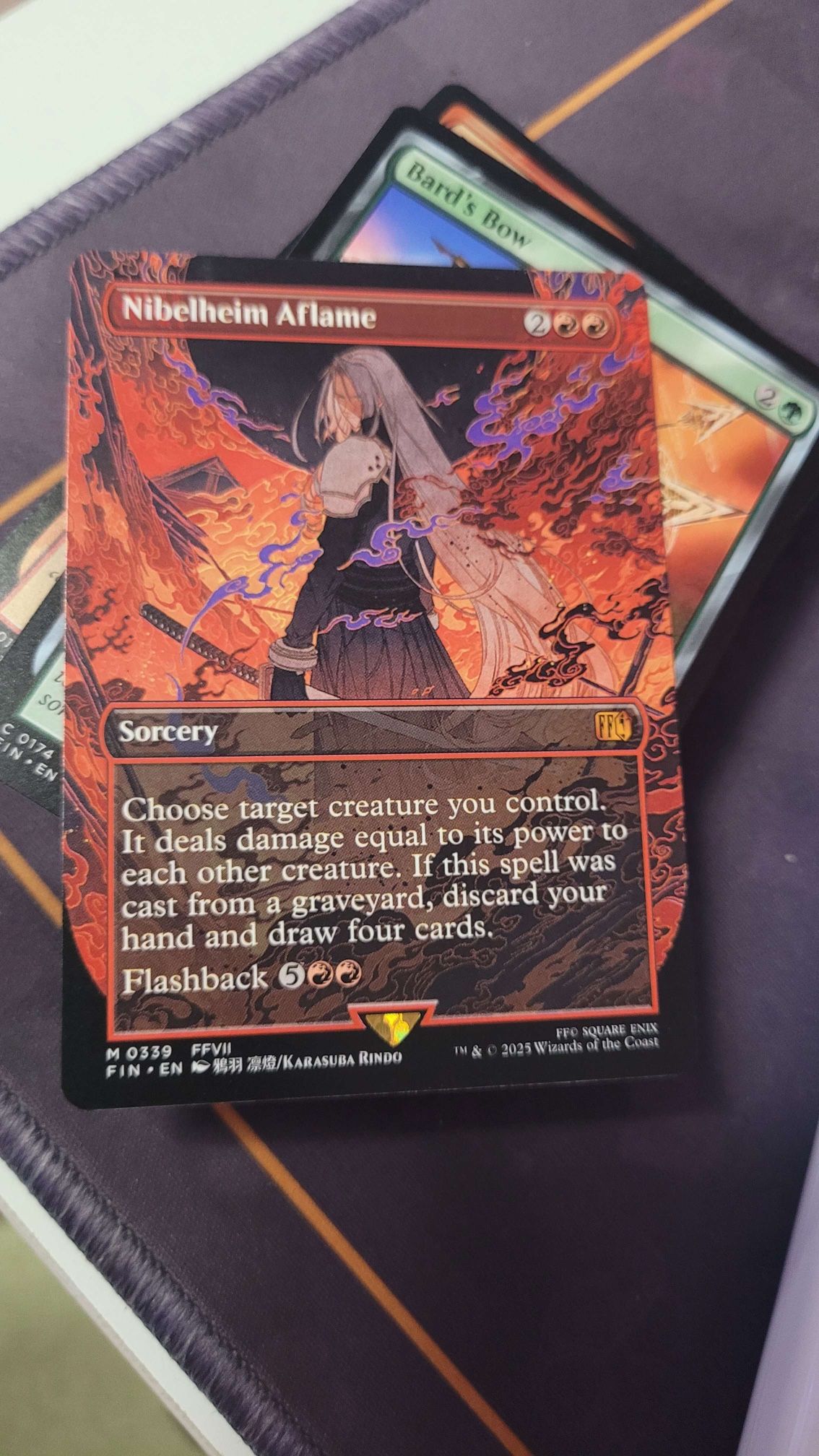 Final Fantasy MTG Nibelheim Aflame