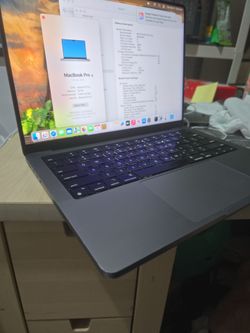 2021 Macbook Pro A2442,M1 Pro,14",512Gb,16Gb,Non Touchbar,Good Condition, Grade A, Grey Color, Genuince AC Charger, Office 2022,Warranty for Awesome P
