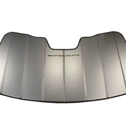 2017 - 2022 F250 Supercrew Tint And Windshield Sun Visor