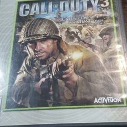 Call Of Duty 3 Replacement Video Game Case With Bonus Disc And Booklet 