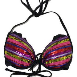 Victoria’s Secret Push Up Bikini Top 34C Retail $70