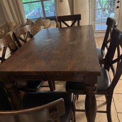 Breakfast Table With 6 Chairs 