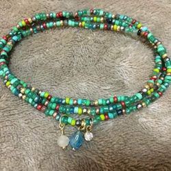 Triple Strand Sista Anklet 29 inches long 