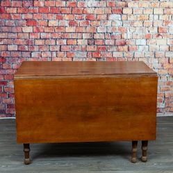 Antique Gate Leg Drop Leaf Table - Delivery Available 