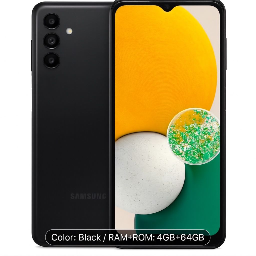 NEW Samsung Galaxy A13 5G 64GB 4GB RAM GSM FACTORY UNLOCKED Smartphone Black