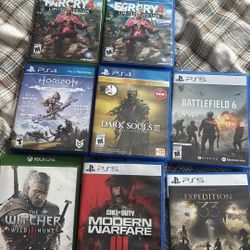 Ps4/5 and xbox small game bundle