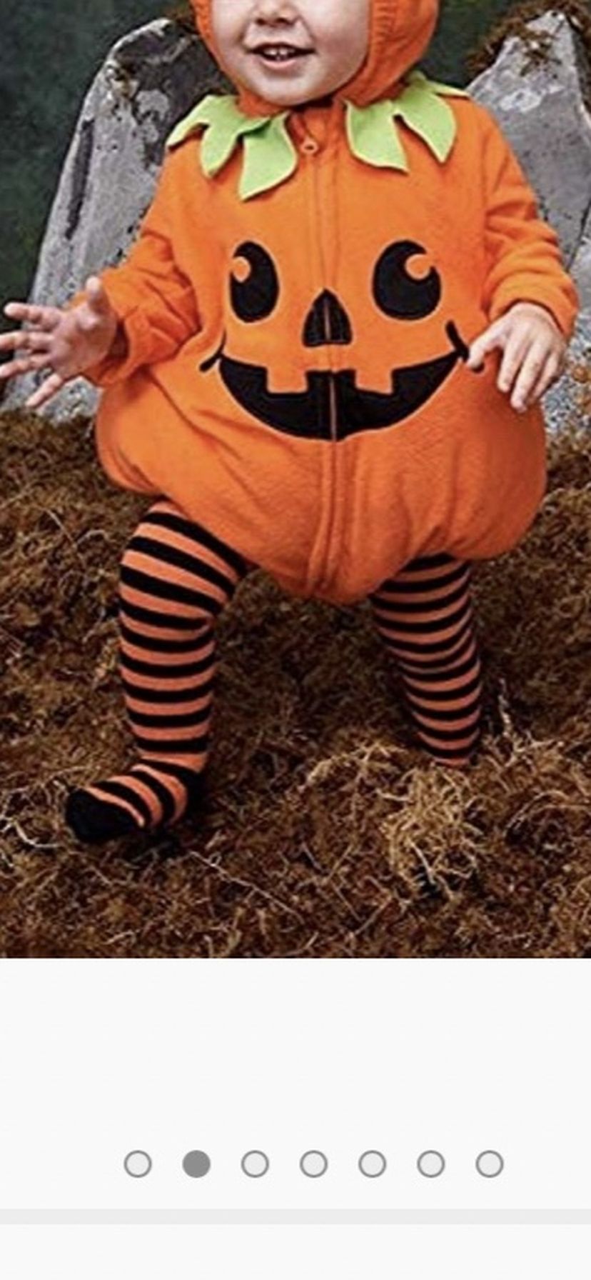 12-18m Toddler Pumpkin Costume